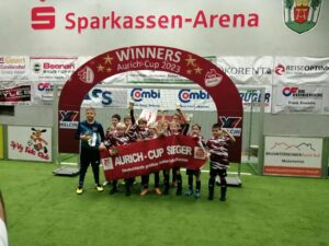 RW Damme U9 /F1 Junioren siegen beim größten Turnier im Nordwesten Deutschlands.