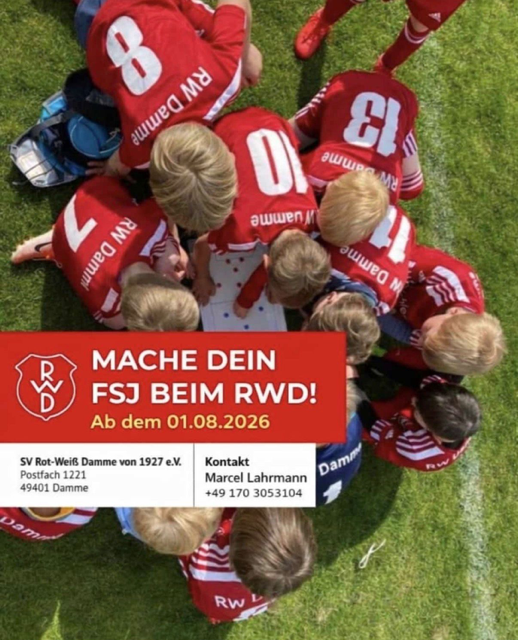 Mehr über den Artikel erfahren FSJ beim RWD