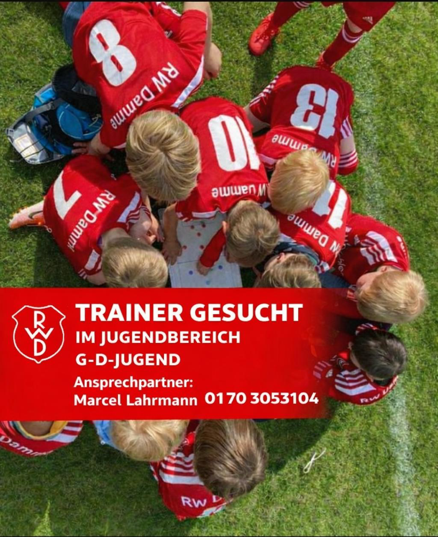 Mehr über den Artikel erfahren Trainer für den G-D-Jugendbereich gesucht!!!