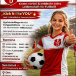 Tag des Mädchenfußballs  –  Komm vorbei & entdecke deine Leidenschaft für Fußball!